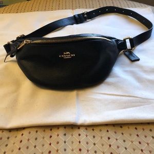 Coach Leather Belt Bag